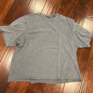 Abercrombie & Fitch Washed Gray Men's Tee